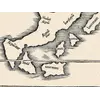 Stara mapa świata 1541 — Fries, Tabula Noua Totius Orbis — detal 6