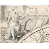 Allegory of spring, VER, on the Hondius world map, 1655