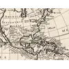 North America on the Seller world map, 1675