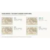 How large the 1750 Saint Petersburg world map prints at 300 dpi