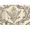 Cartouche with the imperial double-headed eagle, 1:1 detail