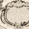 Antique World Map 1628 — Danckerts, Charte Vniuerselle — detail 2: imprint cartouche paris