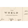 Title, The world on Mercator's projection, at 1:1