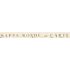 Title banner of the Sanson world map, 1651