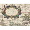 Detail at full size: the America cartouche