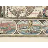 Detail at full size: the border with the seven wonders of the ancient world
