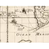 Antique World Map 1677 — Duval, Carte Vniverselle du Commerce — detail 6: ships south atlantic