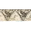 Antique World Map 1752 — Robert de Vaugondy, Mappemonde — before and after restoration