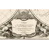 Antique World Map 1752 — Robert de Vaugondy, Mappemonde — detail 2: imprint cartouche putti