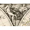 Antique World Map 1752 — Robert de Vaugondy, Mappemonde — detail 3: allegorical figures