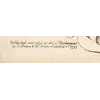 Detail at full size: the 1757 imprint of S. Dunn and W. Owen