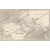 Antique map of the world known to the ancients, 1818, drawn by Alexander Macpherson and engraved by Alexander Findlay, restored full sheet