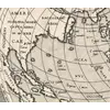 Hispania Nova and Terra Baccalearum on the Mercator world map, 1564