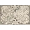 Antique world map of 1564 after Gerard Mercator, Quam hic vides orbis imaginem, restored full sheet