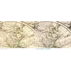 Delisle's Mappemonde of 1720 before and after restoration