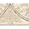 Detail at full size: the printed Avertissement between the hemispheres