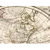 Detail at full size: North America with the original outline coloring