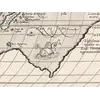 Antique World Map 1579 — Ortelius, Typus Orbis Terrarum — detail 5: sea monster v0925