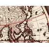 Antique World Map c. 1690 — Visscher, Orbis Terrarum Nova Tabula — detail 4: east indies japan
