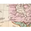 Antique World Map c. 1780 — Bowles, New and Accurate Map of the World — detail 3: north america hudson bay