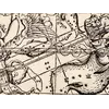 Stara mapa świata 1795 — Hajji Ahmed, osmańska mapa w kształcie serca — detal 6