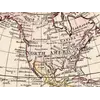 Antique World Map c. 1807 — Arrowsmith, The World — detail 2: north america