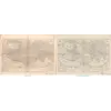 Stara mapa świata 1602 — Mercator i Hondius, Orbis Terrae — cały arkusz przed i po restauracji