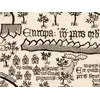 Antique World Map c. 1450 — Borgia Map, Facsimile Borgia 1797 — detail 3: europa scenes