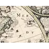 Antique World Map 1645 — Blaeu, Novvelle et Exacte Description — detail 6: hand colour virginia