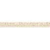 Antique World Map 1652 — Sanson, L'Hydrographie — detail 1: title banner