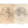 Antique World Map 1684 — Sanson, Mappa Mondo — full sheet before and after restoration