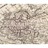Antique World Map 1684 — Sanson, Mappa Mondo — detail 3: europe africa
