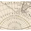 Antique World Map 1684 — Sanson, Mappa Mondo — detail 6: terra magellanica