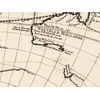 Antique World Map c. 1696 — Sanson, Mappe-monde — detail 7: nouvelle hollande