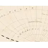 Antique World Map 1811 — Van Schaack, Most Recent Discoveries — detail 5: dashed limb and antarctic