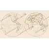 Antique World Map 1811 — Van Schaack, Most Recent Discoveries