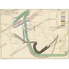 Antique World Map 1858 — Minard, Emigrants of the Globe