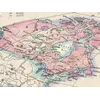 Mappa antica del mondo 1850 ca. — Bartholomew, Impero britannico — dettaglio 6