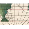 Antique World Map — Italienische Weltkarte, Bomsdorff Facsimile 1872 — detail 4: strait of magellan