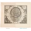 Antique Star Chart 1708 — Planisphaerium Braheum — full sheet before and after restoration