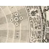 Antique Star Chart 1708 — Planisphaerium Copernicanum — detail 5: jupiter moons