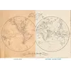 Oude wereldkaart 1810 — Elizabeth Knight, Map of the World — volledig blad voor en na restauratie