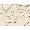Oude wereldkaart 1810 — Elizabeth Knight, Map of the World — detail 1