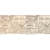 Antique World Map 1550 — Münster, Typus Orbis Universalis — before and after restoration