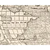Antique World Map 1550 — Münster, Typus Orbis Universalis — detail 4: america vel brasilii