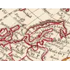 Antique World Map 1794 — Dunn, A New Map of the World — detail 6: europe outline colouring v0925