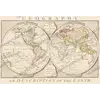 Antique World Map 1794 — Dunn, A New Map of the World