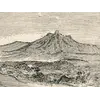 Antique World Map 1715 — Renard, Planisphere — detail 6: hatching mountains