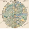 Oude wereldkaart ca. 1488 — Le Rouge, La mer des hystoires
