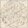 Chinese Constellation Map 1601–1633 — Fen ye yu tu Manuscript